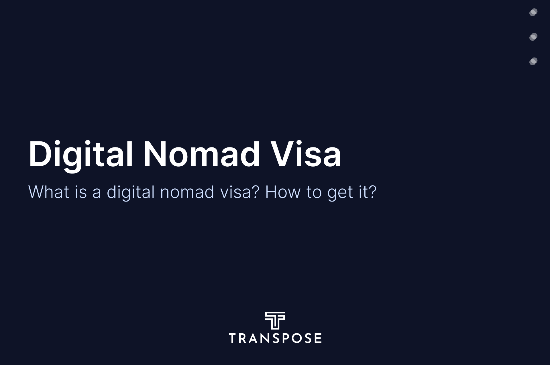 What Is a Digital Nomad Visa and How To Get It