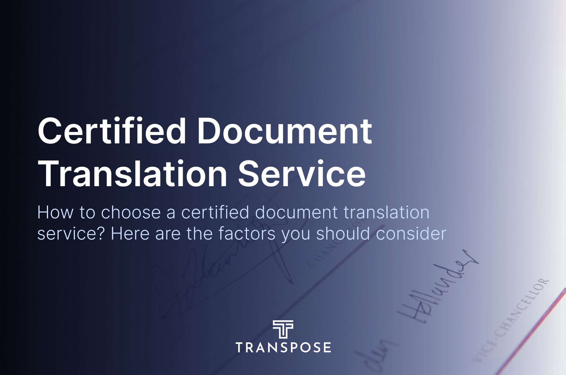 How to Choose a Certified Document Translation Service (What to Actually Look For)