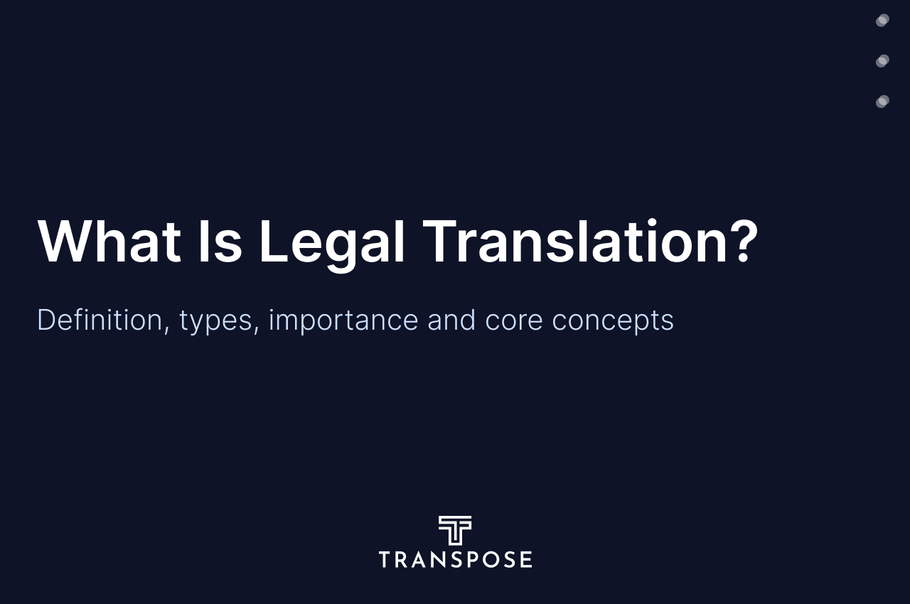 What Is Legal Translation? Definition, Types, and Importance