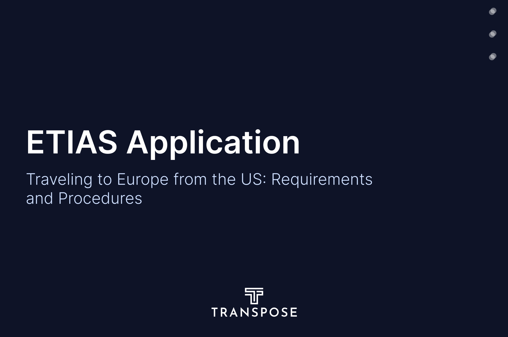 Traveling to Europe from the US: ETIAS Requirements and Procedures